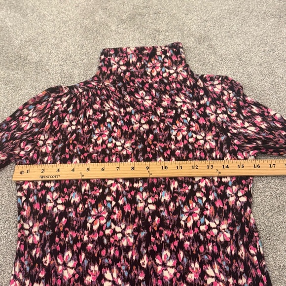 Isabel Marant Étoile Women's Floral Lou High-Neck Blouse Size 4 Multicolor NWOT - Picture 9 of 10